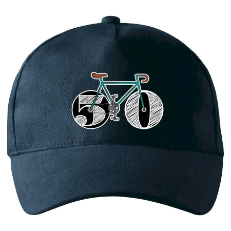 Narodeniny 50 rokov na bicykli