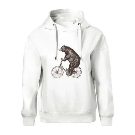 Medveď na bicykli