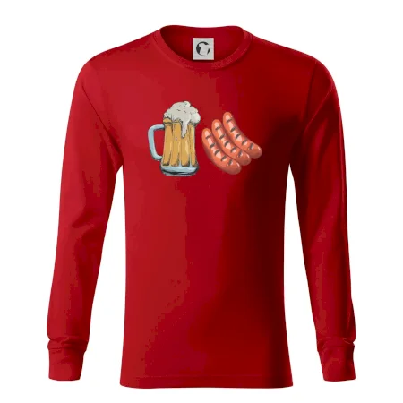 Pivo a klobása