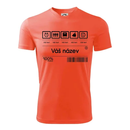 Čárový kód - Vlastní text