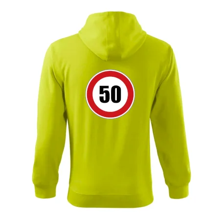 Dopravná značka - obmedzenie rýchlosti 50