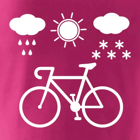 Cyklista za každého počasia