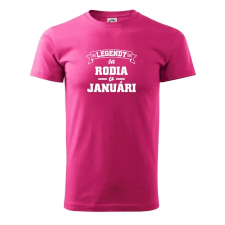 Legendy sa rodia v januári