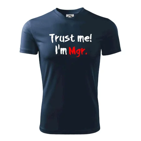 Trust me I´m  Mgr. / Ver mi som Magister.