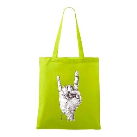 Rocková ruka kreslená