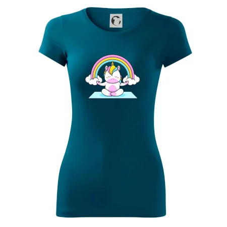Yoga jednorožec - dúha