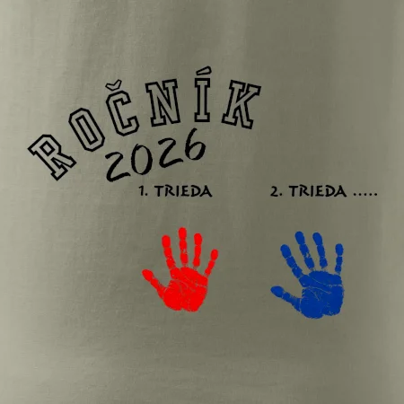 Odtlačky dlaní - základná škola - 9 rokov