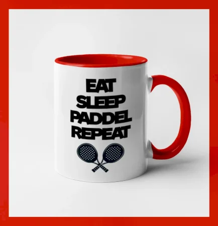 Eat sleep padiel repeat pod sebou