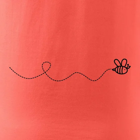 Dráha letu včely - vlnovka