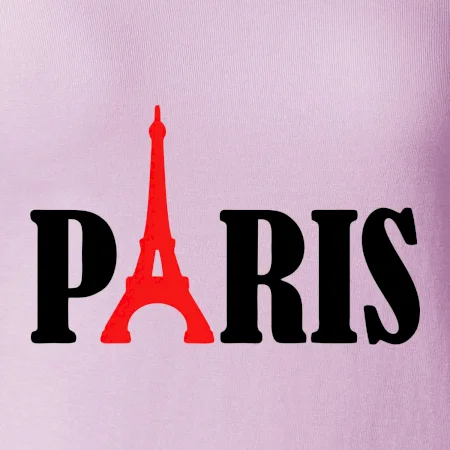 Paris nápis Eiffelova veža