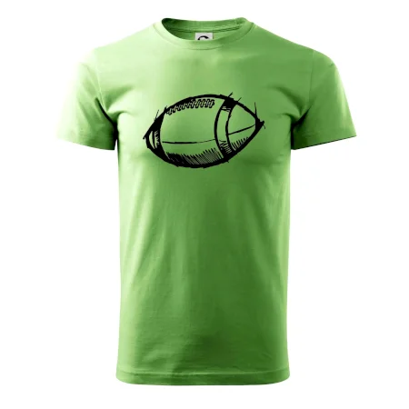 Americký futbal lopta skica
