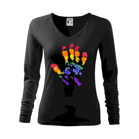 LGBT hand print