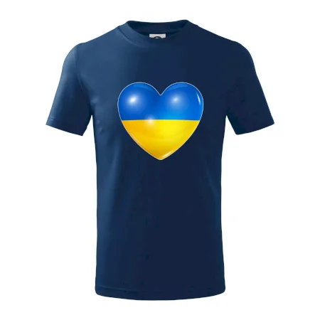 Ukrajina srdce vlajka