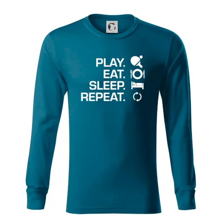 Stolný tenis - eat sleep