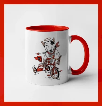 Bull terier anjel (Pecka design)