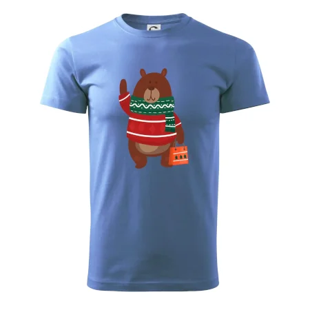 Medveď s darčekom