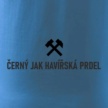 ČERNÝ JAK HAVÍŘSKÁ PRDEL﻿