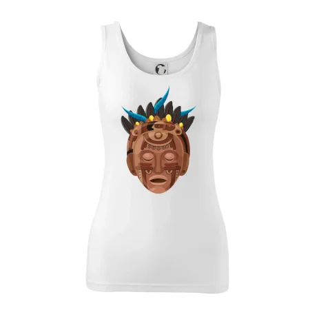 Mayová maska hnedá