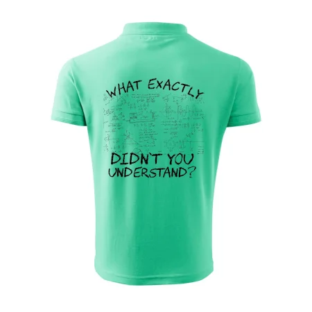 What exactly didn't you understand - physics