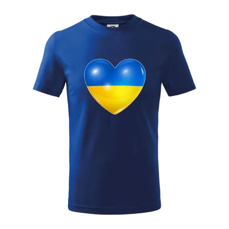 Ukrajina srdce vlajka