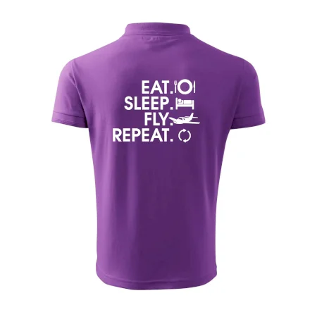 Eat sleep fly repeat