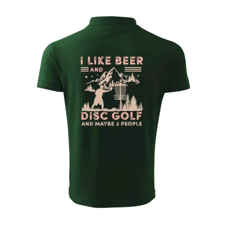 I like beer and disc golf