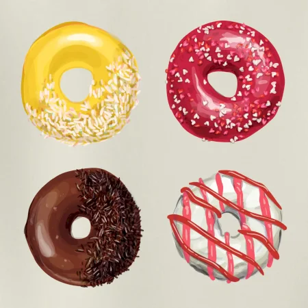 4 donuty