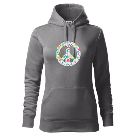 Peace and love symbol