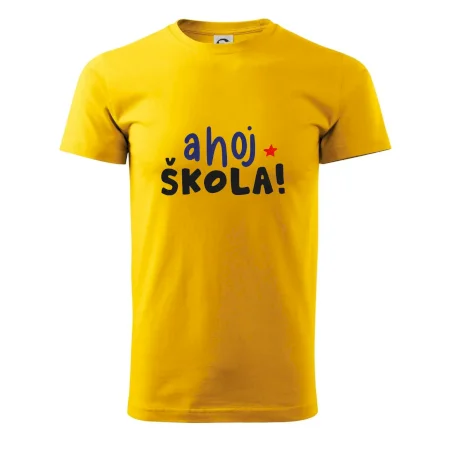 Ahoj škola farebné
