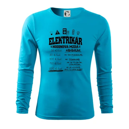 Hodinová mzda elektrikár