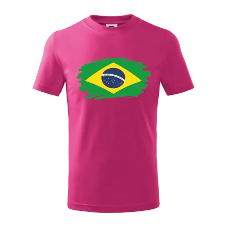 Brazília vlajka štetkou