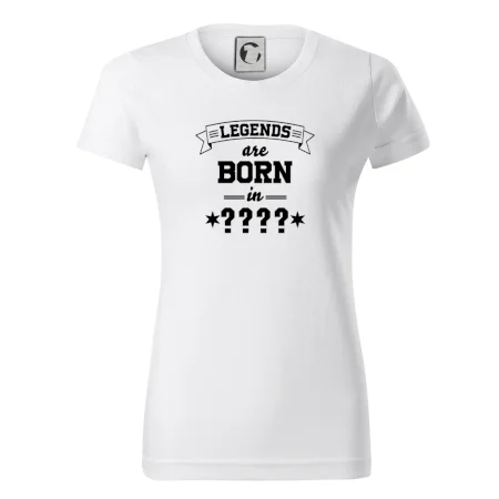Legends are born in (Tvoj mesiac narodenia)