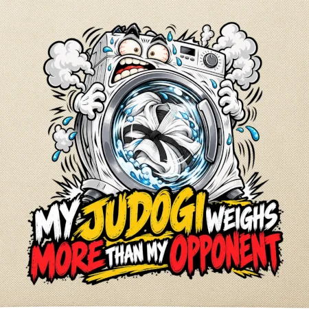 My judogi weighs more than my opponent