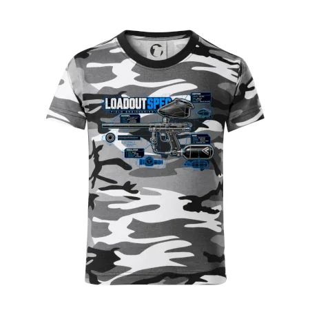 Technický výkres výstroja pre paintball