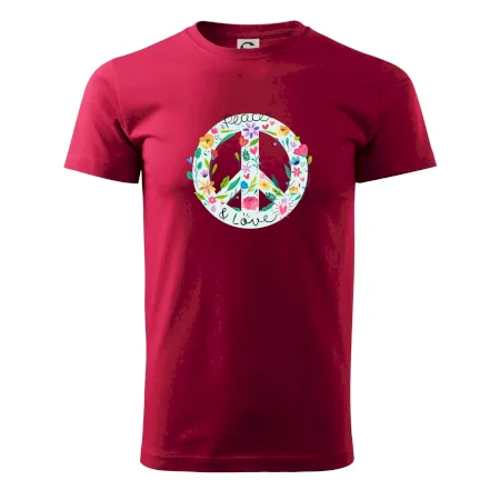 Peace and love symbol