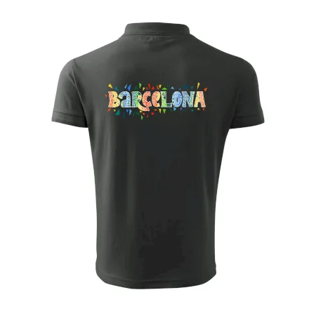 Barcelona Farebný nápis