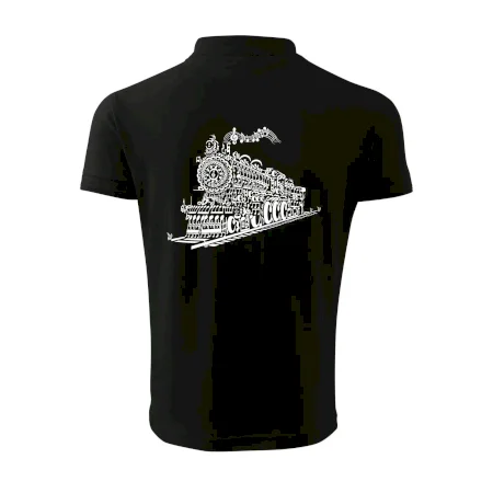 Stará lokomotiva z not