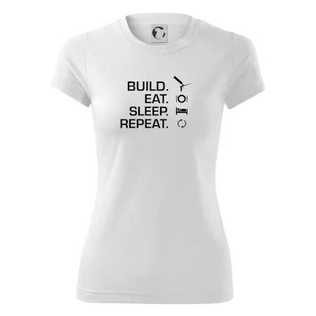 Build eat sleep repeat - montážna pena