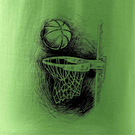 Basketball - kresba ceruzkou