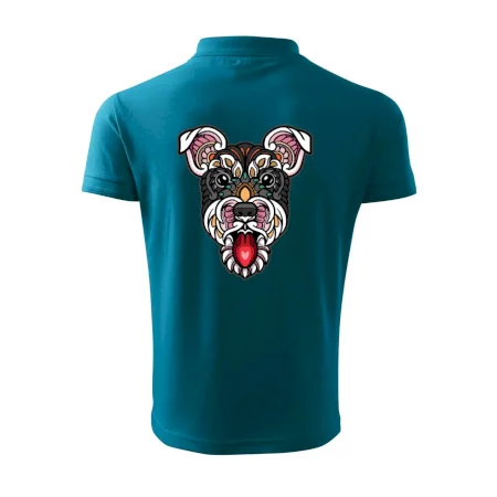 Knírač hlava barevná