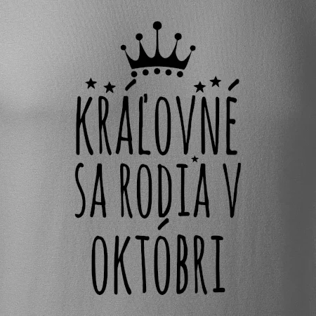 Kráľovné sa rodia v októbri