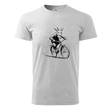 Drsný cap na bicykli