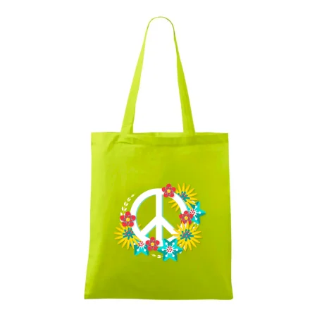 Peace symbol abstraktný
