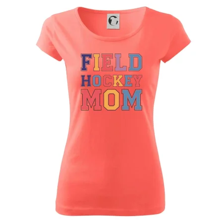 Field hockey mom - športové písmo