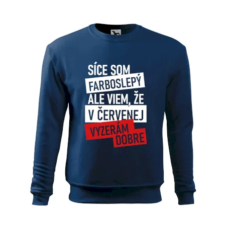 Síce som farboslepý, ale viem, že v červenej vyzerám dobre