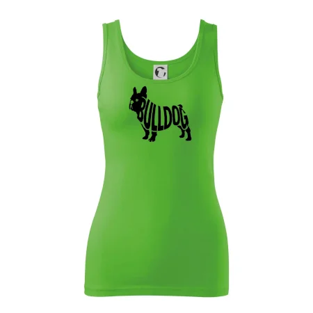 Bulldog nápis v tele