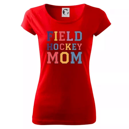 Field hockey mom - športové písmo