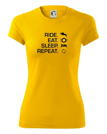 Ride Eat Sleep Repeat Kôň