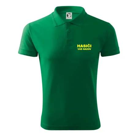 Hasiči - žltý nápis - váš názov zboru