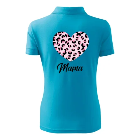 Srdce růžové - mama (Pecka Design)